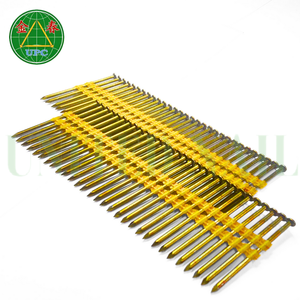 Clous en bande de plastique Tête à carreaux à tige lisse en acier pour clous de pistolet Clous d'encadrement recommandés par les experts du Vietnam - Product Image 2