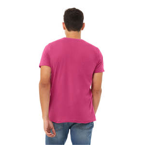 3001 JERSEY UNISEX MANGA CORTA Berry TEE 100% Algodón peinado y Ringspun Ideal para imprimir Camiseta de manga corta transpirable para hombres - Product Image 3