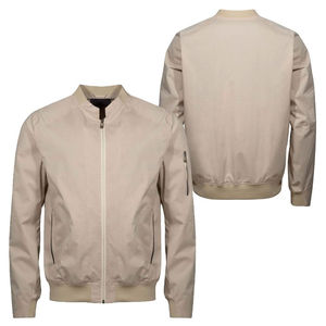 Veste bomber pour homme réversible d'hiver, imperméable, écologique, avec logo personnalisé, prix de gros personnalisable, fabricant au Pakistan - Product Image 1