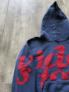 Sudaderas con estampado de soplo Sudaderas con capucha y sudaderas personalizadas de talla grande para hombre Sudaderas con capucha estampadas unisex de peso pesado - Product Image 2