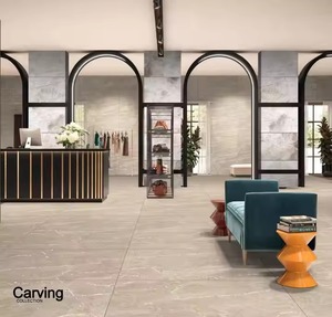 Foshan Fatong carreaux กระเบื้องพอร์ซเลนสีขาวขนาด600x1200มม. กระเบื้องปูพื้นพอร์ซเลนเคลือบด้วยหินอ่อน - Product Image 6