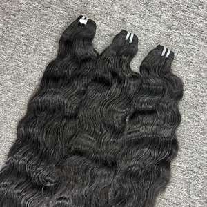 ผมดิบจากกัมพูชาสำหรับต่อผมผมมนุษย์แบบไม่ผ่านกระบวนการผมแบบ100% จากธรรมชาติ - Product Image 4