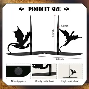 ที่คั่นหนังสือทรงกลม อลูมิเนียมชุบทอง ดีไซน์โบราณทันสมัย สำหรับตกแต่งภายใน ผลิตโดย China Zahid Exports - Product Image 4