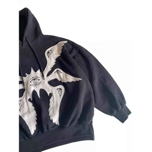 Screen Printing <b>Hoodie</b> Men Pullover Cotton Fleece Oversized <b>Hoodie</b> Casual Streetwear Wholesale <b>Gym</b> Activewear Winter Wear - Product Image 2