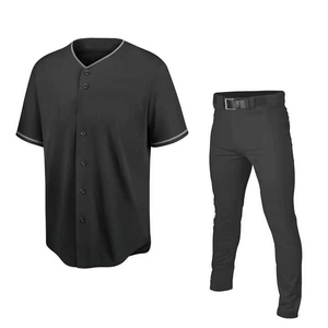 <b>Mens</b> Baseball Uniform Complete Outfit with Jersey and Pants for Baseball Softball Training Team Sportswear - Product Image 6