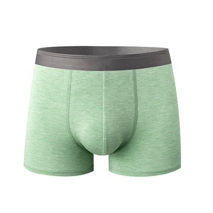 Calzoncillos bóxer para hombre con patrón moderno y elegante, ropa interior elástica transpirable de tela Premium con cintura cómoda para todo el día - Product Image 1