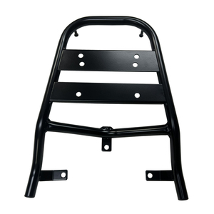 แร็คท้ายรถมอเตอร์ไซค์เหล็กสีดำคุณภาพสูง ผลิตตามสั่ง ได้รับการรับรองมาตรฐาน ISO 9001 จัดจำหน่ายโดยตรงจากโรงงาน เชื่อมด้วยมือ 1 - Product Image 4