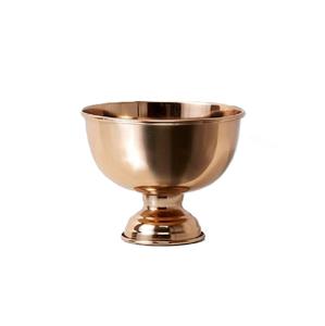 Copa de Champán Redonda de Metal Estándar con Base, Acabado Plateado, para Almacenamiento de Vino y Cócteles, para Bares, Hoteles y Fiestas - Product Image 4
