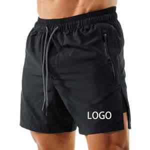 Short de course à pied pour homme avec poche zippée Short de sport en spandex avec impression numérique personnalisée Design personnalisé pour homme - Product Image 6