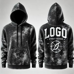 Mexion Custom Logo Men's Pullover <b>Hoodie</b> - Fashionable and Comfortable Hooded Sweatshirt for Casual Outfits <b>large</b> size - Product Image 3