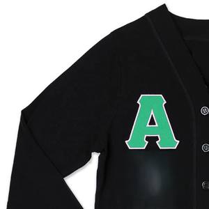 Vêtements de mode personnalisés pour sororités unisexes Manches longues Lettres grecques logo Broderie tricotée 100% coton anti-rides respirant - Product Image 3