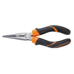 Alicates de Punta moleteada de aguja extralarga BETA, mangos bimaterial con acabado industrial, paquete múltiple - Product Image 1