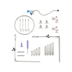 Système d'accès chirurgical lombaire antérieur avec nouvel ensemble complet de rétracteur du système d'anneau lombaire antérieur en acier inoxydable - Product Image 3