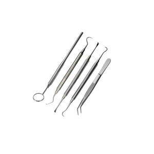 ชุดอุปกรณ์ตรวจฟันแบบมืออาชีพ พร้อมกระจกเหล็ก หัวขูดหินปูน และเครื่องมือผ่าตัด - แนะนำโดยทันตแพทย์ SurgiRight - Product Image 4