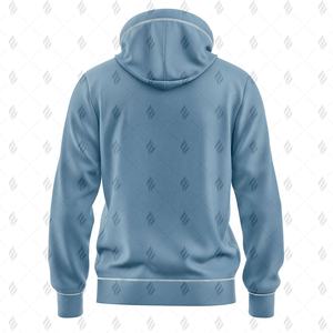 Vente en gros Pull à capuche décontracté surdimensionné d'hiver 100% coton tricoté uni écologique confortable personnalisable Nouveauté - Product Image 3