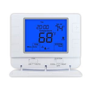 Thermostat de climatisation programmable 24V Coiiwsei 5/1/1 ou 7 jours pour contrôle de température - Product Image 2