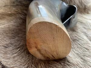 Jarra de Cuerno de Búfalo Hecha a Mano, Ecológica, con Diseño de Animales, para Cerveza y Hidromiel, Regalo Empresarial - Product Image 4