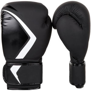 Gants de boxe en cuir PU les plus vendus gants de sparring flexibles à sangle réglable pour l'entraînement gants professionnels de haute qualité - Product Image 2