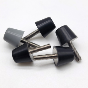 Tornillos de correa de pies de goma más dura personalizados de alta calidad, correa de goma de silicona, piezas de hierro, tornillos de parachoques de goma Pu - Product Image 6
