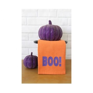 Brodé uni durable 100% coton lin décor à la maison personnalisé numérique imprimé cuisine Golf serviette accessoires en vente - Product Image 3