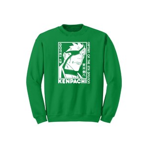 100% coton décontracté Anime Collection sweat hiver 280gsm + conception d'impression de poitrine personnalisable et logo ODM de couleur sur le devant - Product Image 1