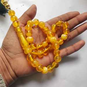 <b>Tasbih</b> Prayer Accessories Wholesale <b>Tasbih</b> With Natural Resin <b>Bead</b> Shapes Prayer <b>Beads</b> - Product Image 4