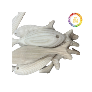 Meilleur Prix Personnalisé En Bois Poisson Souvenir Écologique Fait Main Cadeau Boutique Décor Du Vietnam - Product Image 6