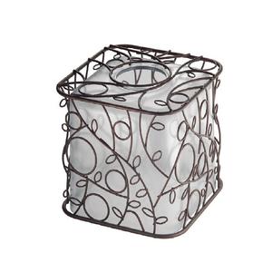 Caja de pañuelos de Metal ecológica hecha a mano, alta calidad, decoración, elegante, caja de servilletas clásica india, venta al por mayor - Product Image 2