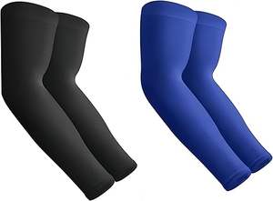 Manchons de compression rafraîchissants anti-UV à faible MOQ pour hommes, femmes et jeunes – Protection solaire UPF 50 pour le sport - Product Image 2