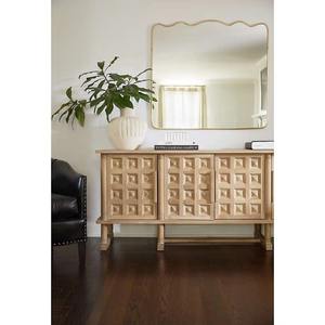 Modern High Density Board Solid <b>Wood</b> Leg Buffet <b>Cabinet</b> Living Room <b>Cabinets</b> <b>Storage</b> <b>Cabinet</b> For Living Room - Product Image 4