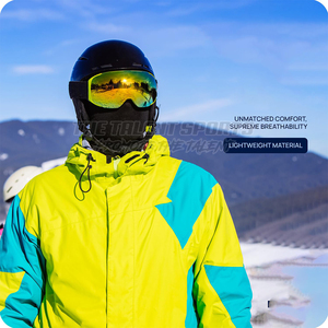 Pasamontañas de Esquí Ligero y Elástico para Deportes en Clima Frío, Pasamontañas de Esquí para Hombre con Ajuste Ajustable - Product Image 2