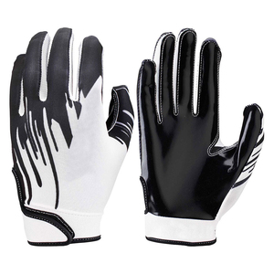 Guantes de Fútbol Americano Profesionales de Protección para las Manos, Estilo Nuevo, Personalizados, de Alta Calidad, Guante de Receptor de Palma, MOQ Bajo, Marca Personalizada - Product Image 3