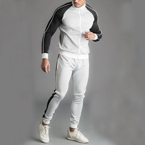 Ventes en gros de survêtements pour hommes, personnalisés, unis, antibactériens, coupe ajustée, avec cordon de serrage, ensembles de survêtements, sweats à capuche, sweats-shirts, poids lourd, 100% - Product Image 3