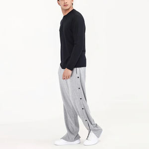 T-shirt à manches longues de couleur différente de haute qualité coton 100% t-shirts pour hommes mode à manches longues Logo personnalisé Service OEM - Product Image 3