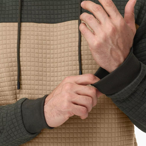เสื้อฮู้ดผู้ชายผ้าฝ้ายฟลีซ มีทุกขนาด รุ่นใหม่ปี 2025 ทรงปกติ - Product Image 4