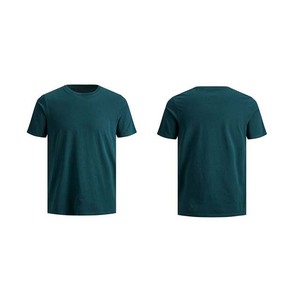 2025 nuevo estilo de calidad Premium algodón Vintage de gran tamaño camisetas casuales para hombres 300G liso teñido peso pesado ropa de talla grande - Product Image 4