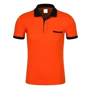 Camiseta de polo para hombre OEM/ODM lana merino algodón orgánico antibacteriano antiolor atlética para el trabajo Slim Fit sólido - Product Image 3