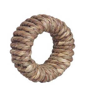 Anneau de serviette en bambou et rotin artisanal pour décoration de table de mariage et de fête, design royal - Product Image 6