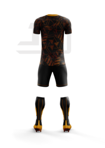 Conjunto de Entrenamiento de Fútbol Personalizado, Camiseta y Pantalones Cortos de Fútbol Premium con Tela Transpirable 100% Poliéster, Unisex, para Deportes de Equipo de Competición - Product Image 6