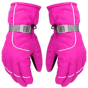 Gants de ski d'hiver pour hommes en cuir chauffants de haute qualité, fabriqués sur mesure, à doigts entiers, respirants, équipement de sport de plein air, vente en gros - Product Image 3