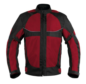 Veste de moto et de course automobile d'été pour hommes Blindés CE Vêtements de motard personnalisés avec maille respirante Confortable et élégant - Product Image 2