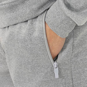 Conjunto de pantalones cortos con capucha de lavado de 2 piezas personalizados de alta calidad para hombres, conjunto de pantalones cortos con capucha, conjunto de Sudadera corta en blanco - Product Image 4