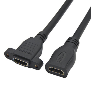<span class=keywords><strong>Cable</strong></span> de montaje en panel 8K <span class=keywords><strong>HDMI</strong></span> 2,1 hembra <span class=keywords><strong>a</strong></span> hembra - Product Image 2