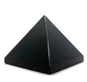 Elegante Pirámide de cristal de turmalina negra de alto pulido, Ágata Natural, piedra preciosa tallada, amor curativo, artesanías de piedra semipreciosa - Product Image 1
