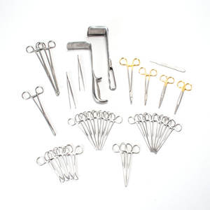 Juego de Instrumentos de Operación Cesárea Manual de Acero Inoxidable de Alta Calidad OEM, 61 Piezas, Certificado CE, Más Vendido - Product Image 1