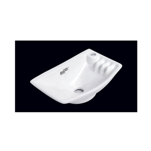 Mắt bắt thiết kế lỗ duy nhất Mặt Núi Trắng gốm làm Tường treo phòng ngủ chìm cho số lượng lớn người mua ở mức giá độc quyền - Product Image 1