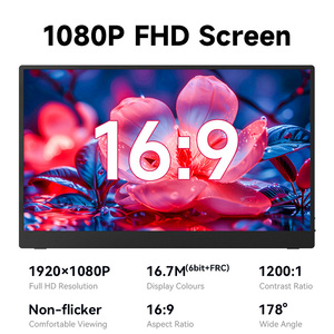 Khuyến mãi đặc biệt 15.6 inch FHD màn hình di động cho PC Xbox PS4 chuyển đổi điện thoại di động máy tính xách tay - Product Image 4