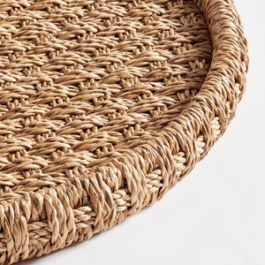 Promotions! TienPhong vente en gros meilleur prix Amaya décoratif fait à la main plateau jonc de mer torsadé tissé à la main - Product Image 6