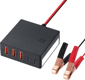 Convertisseur de courant pour voiture 60W - Product Image 1