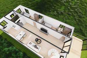 2025 hiện đại container mở rộng cao cấp đúc sẵn thép không gian Viên Nang Nhà thế hệ mới biệt thự dự án cho khách sạn nhà - Product Image 6